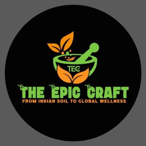 TheEpic Craft Logo - From Indian Soil to Global Wellness